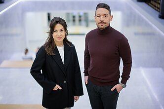 Моника Юшкявичюте и Роман Воронович