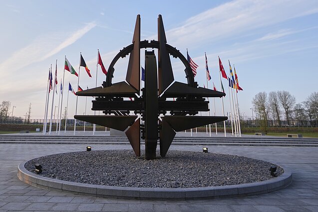 NATO būstinė Briuselyje NATO būstinė Briuselyje