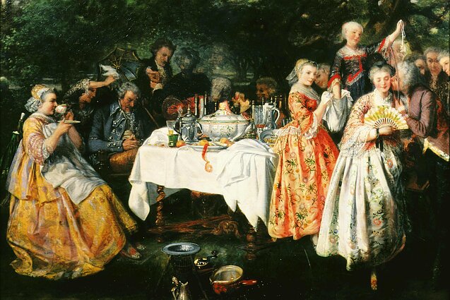 Jules Theophile Schuler „Piknikas prie Strasbūro“ 1823