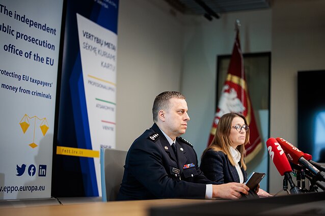  FNTT pristatė kartu su Europos prokuratūra atliekamą stambaus masto tarptautinį tyrimą
