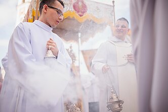 Velykų mišios katedroje Velykų mišios katedroje