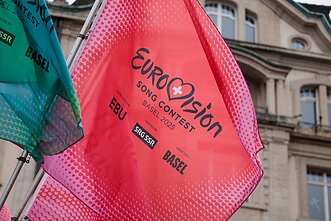 Šveicarijos miestas Bazelis jau pasiruošęs „Eurovizijai“ 