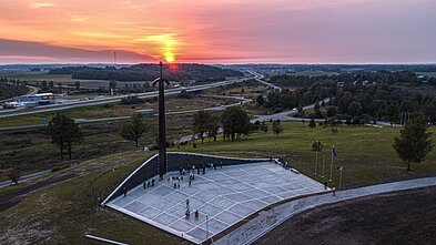 Lietuvos partizanų memorialas Kryžkalnyje Lietuvos partizanų memorialas Kryžkalnyje