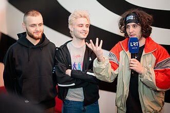 Ukrainos atstovai „Eurovizijoje“ „Ziferblat“ davė interviu LRT