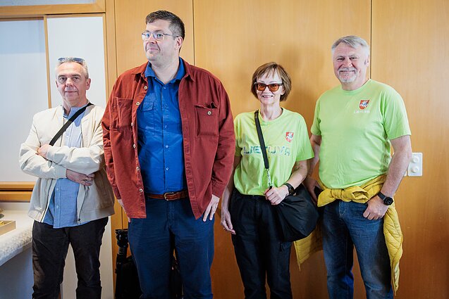 Grupė „Katarsis“ ir Lietuvos eurovizinė delegacija susitiko su Šveicarijoje gyvenančiais lietuviais