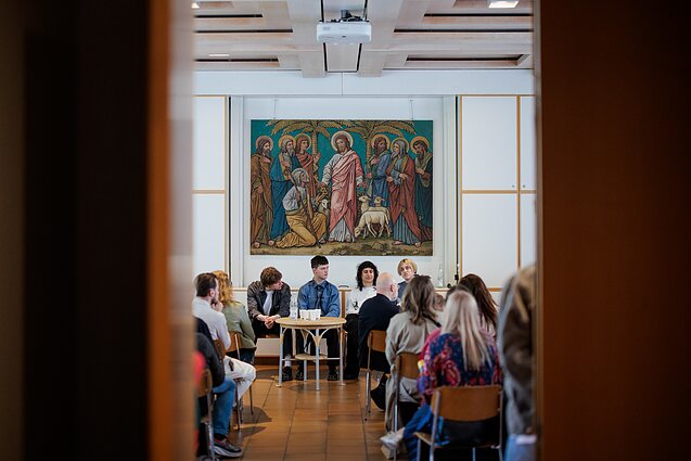 Grupė „Katarsis“ ir Lietuvos eurovizinė delegacija susitiko su Šveicarijoje gyvenančiais lietuviais