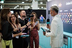 „Eurovizijos“ atidarymo šventė Bazelyje