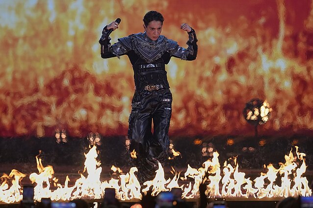 Eurovizija 2025. Finalas. Norvegija. Kyle Alessandro – „Lighter“