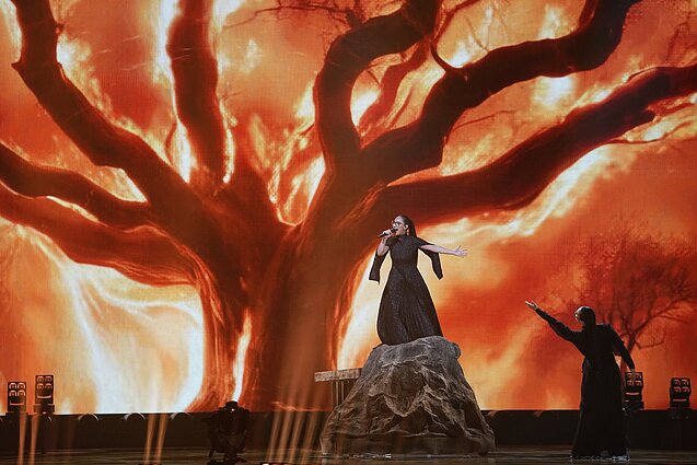 Eurovizija 2025. Finalas. Graikija. Klavdia – „Asteromata“