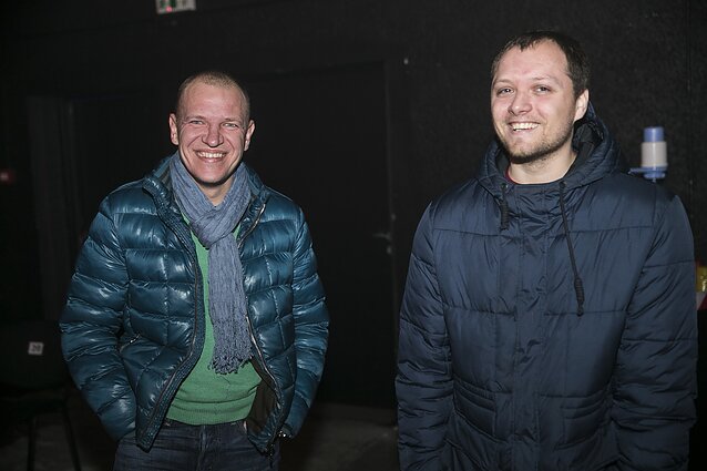 Mindaugas Bendžius ir Haroldas Šklėrius