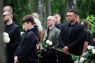 Klaipėdoje palaidotas prodiuseris Gintaras Bendžius