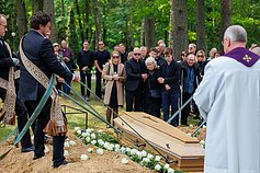 Klaipėdoje palaidotas prodiuseris Gintaras Bendžius