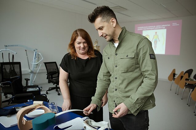Aalanas Chošnau lankosi VU Medicinos centre