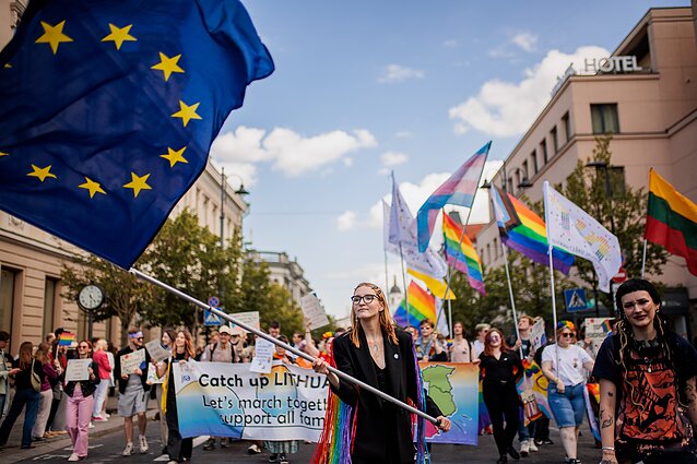 Vilniuje – Lietuvos „Pride“ eitynės