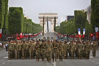 Bastilijos dienos minėjimas Paryžiuje Bastilijos dienos minėjimas Paryžiuje