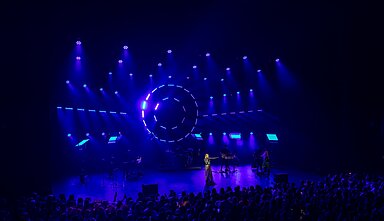 Natalijos Bunkės koncerto akimirka