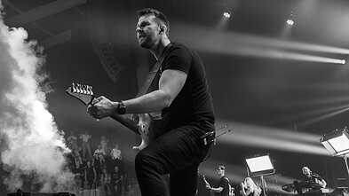 Natalijos Bunkės koncerto akimirka