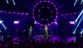 Natalijos Bunkės koncerto akimirka