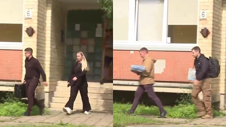 LRT TELEVIZIJAI pavyko užfiksuoti kratas Palucko brolio įmonės „Auksitas“ patalpose