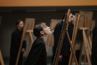 Donato Montvydo klipo filmavimo akimirka