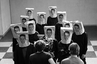 Donato Montvydo klipo filmavimo akimirka
