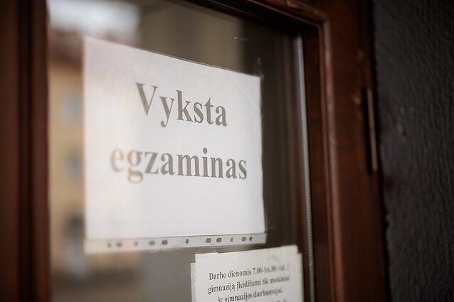 Egzaminas. Asociatyvi nuotr.