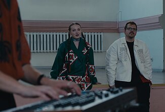  „SHWR“ ir Petunijos klipo filmavimo akimirka