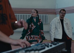  „SHWR“ ir Petunijos klipo filmavimo akimirka