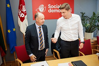 Aurelijus Veryga, Mindaugas Sinkevičius