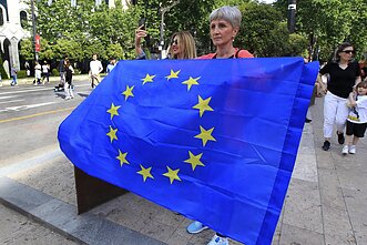 Provakarietiški protestai Tbilisyje