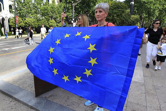 Provakarietiški protestai Tbilisyje