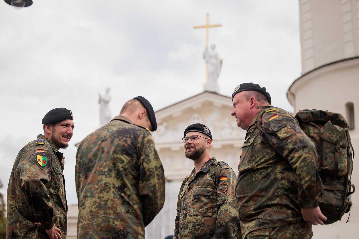 Inauguruota Vokietijos 45-oji šarvuotoji brigada „Lietuva“