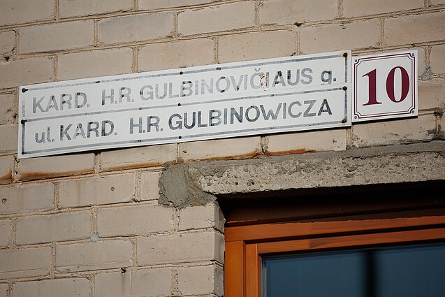 Kardinolo Henriko Romano Gulbinovičiaus gatvė