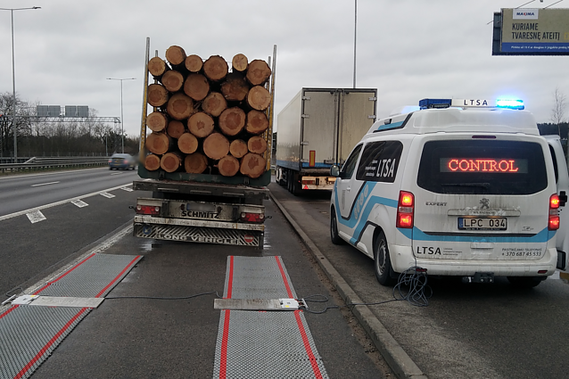 LTSA vykdomos patikros keliuose. Asociatyvi nuotr.