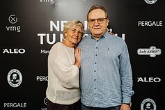 Indrės Bareikienės tėvai knygos „Nebijok, tu normali“ pristatyme