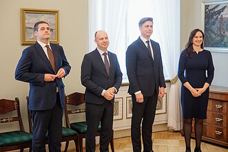 Remigijus Žemaitaitis, Aurelijus Veryga, Mindaugas Sinkevičius, Inga Ruginienė