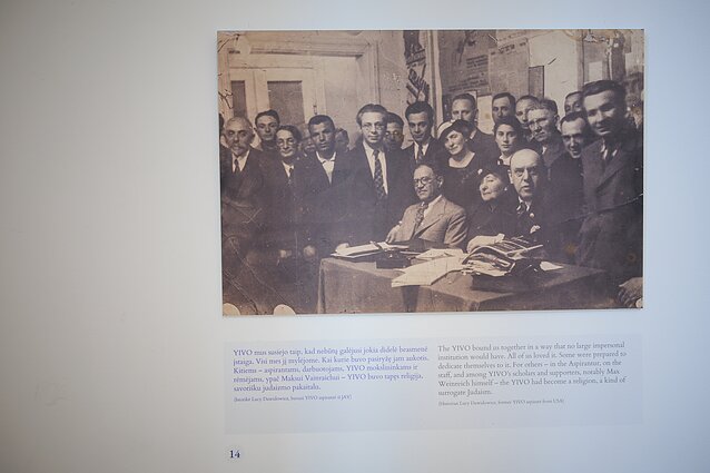 YIVO 100-mečiui skirta paroda Lietuvos nacionalinėje bibliotekoje