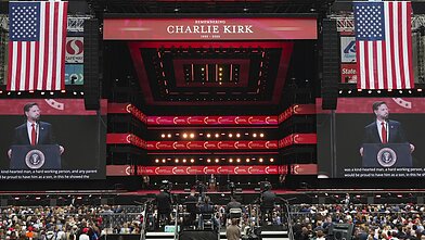 Charlie Kirkui pagerbti skirtas renginys