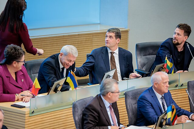 Seimas tvirtina Vyriausybės programą