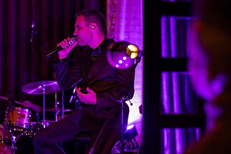 Manto Jankavičiaus albumo pristatymo akimirka