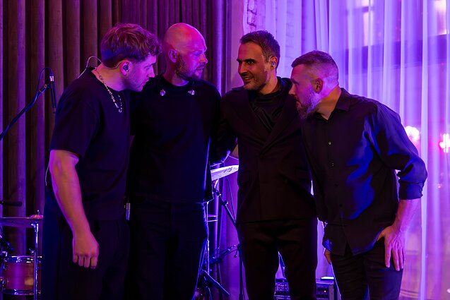 Manto Jankavičiaus albumo pristatymo akimirka