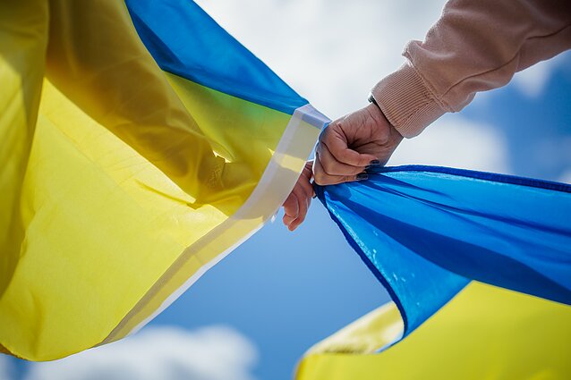 Akcija „Rankomis už Ukrainą“. Asociatyvi nuotr.