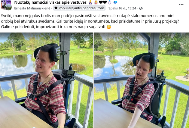 Ernestos įrašas feisbuke sulaukė daugiau nei 5000 patiktukų Ernestos įrašas feisbuke sulaukė daugiau nei 5000 patiktukų
