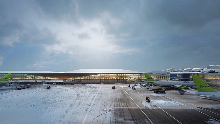Vilniaus oro uosto atvykimo terminalas 
