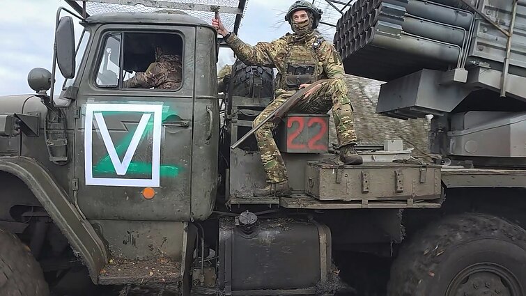 Russian troops in Ukraine
