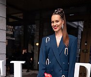 Ieva Dūdaitė su Juditos daryta šukuosena Ieva Dūdaitė su Juditos daryta šukuosena