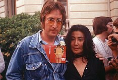 Johnas Lennonas ir Yoko Ono Johnas Lennonas ir Yoko Ono
