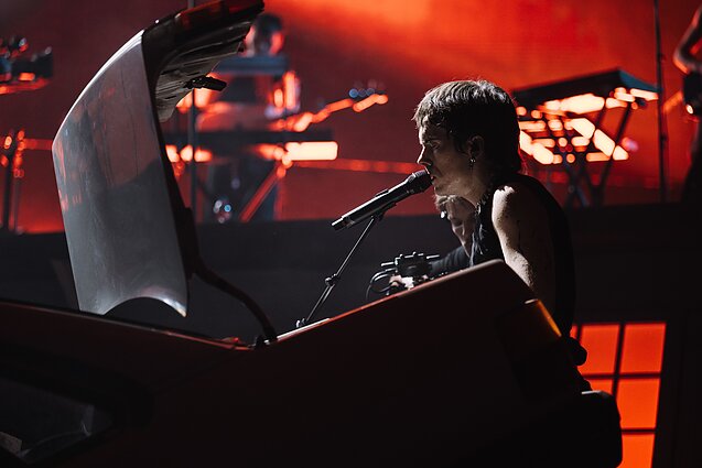 Free Finga koncerto akimirkos