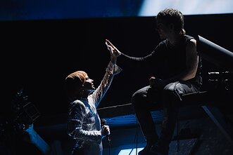 Free Finga koncerto akimirkos