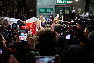 Belarusian human rights activist and Nobel Peace Prize laureate Ales Bialiatski